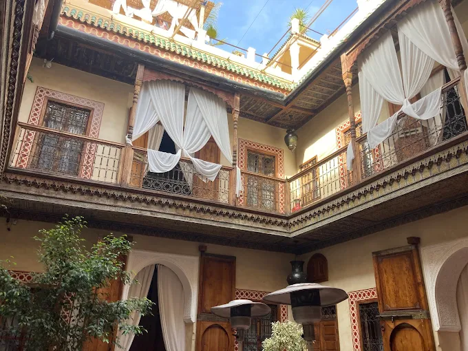 Dar Damana courtyard balconies